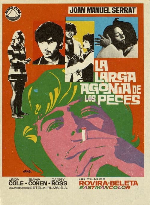 La llarga agonia dels peixos fora de l’aigua (1970) poster