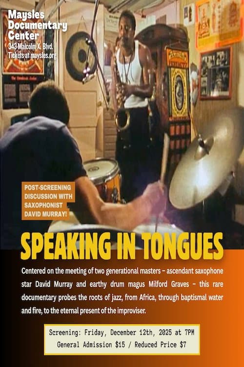 Speaking in Tongues (1982) poster