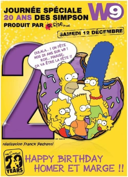 Les 20 ans des Simpson (2009) poster
