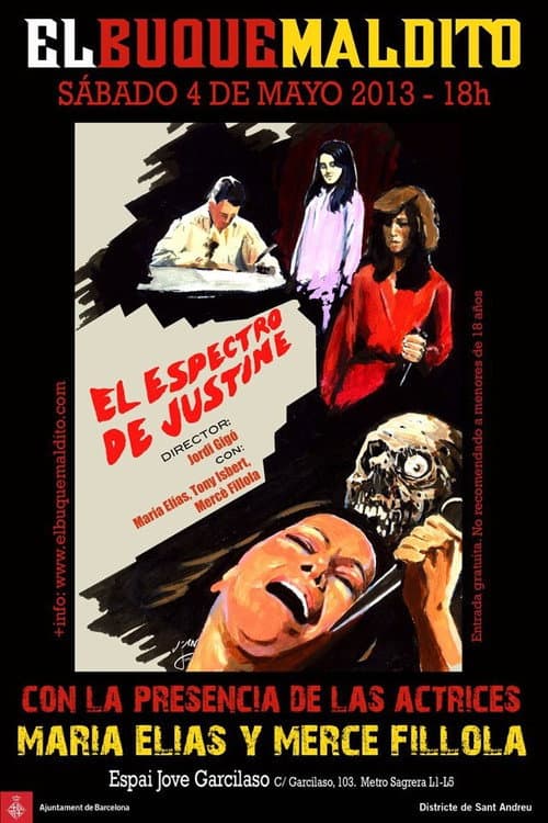 El espectro de Justine (1986) poster