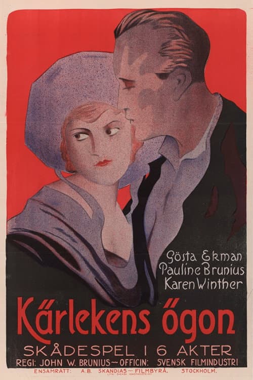 Kärlekens ögon (1922) poster