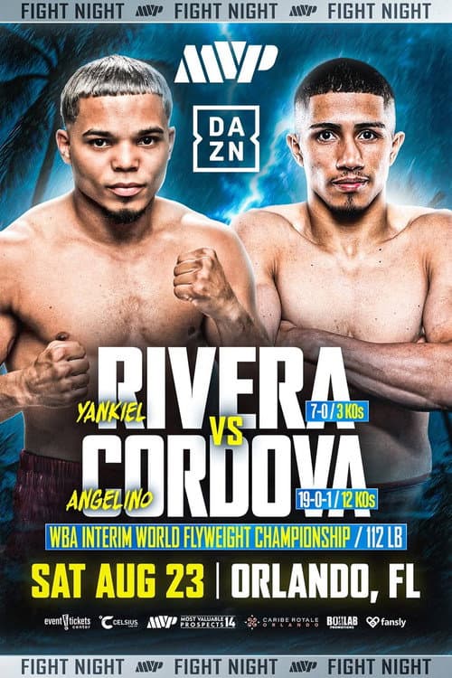 Yankiel Rivera vs. Angelino Cordova (2025) poster