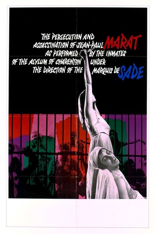 The Persecution and Assassination of Jean-Paul Marat as Performed by the Inmates of the Asylum of Charenton Under the Direction of the Marquis de Sade (1967) poster