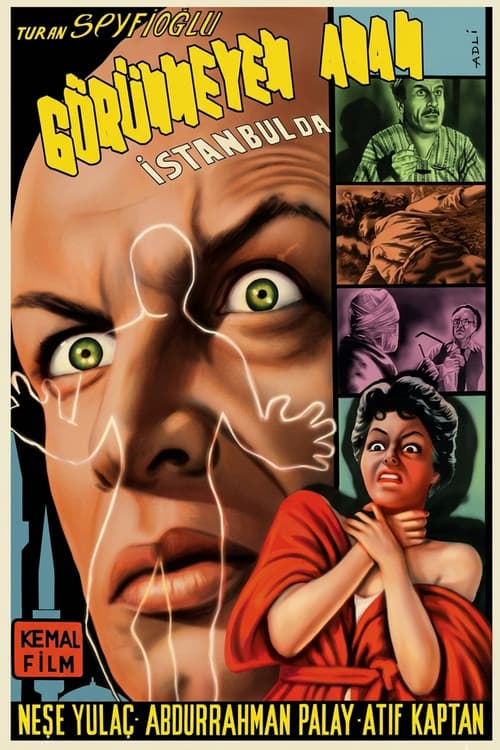 Görünmeyen Adam İstanbul'da (1955) poster