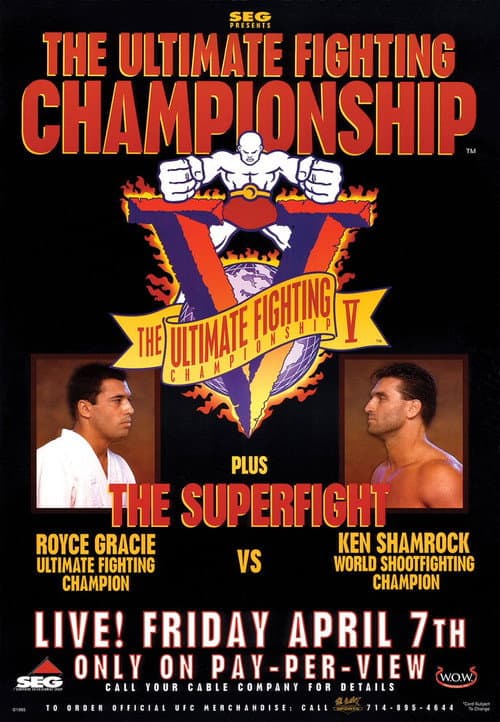 UFC 5: Return Of The Beast (1995) poster