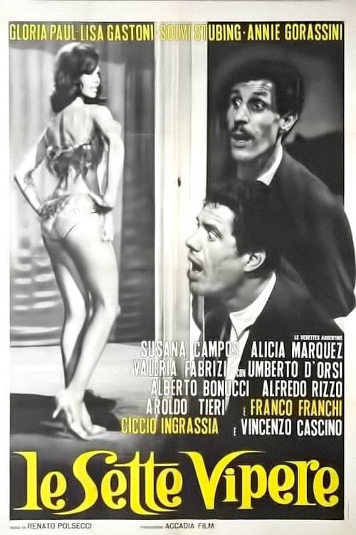 Le sette vipere (Il marito latino) (1964) poster