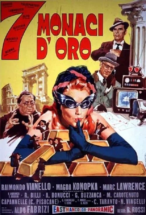 7 monaci d'oro (1966) poster