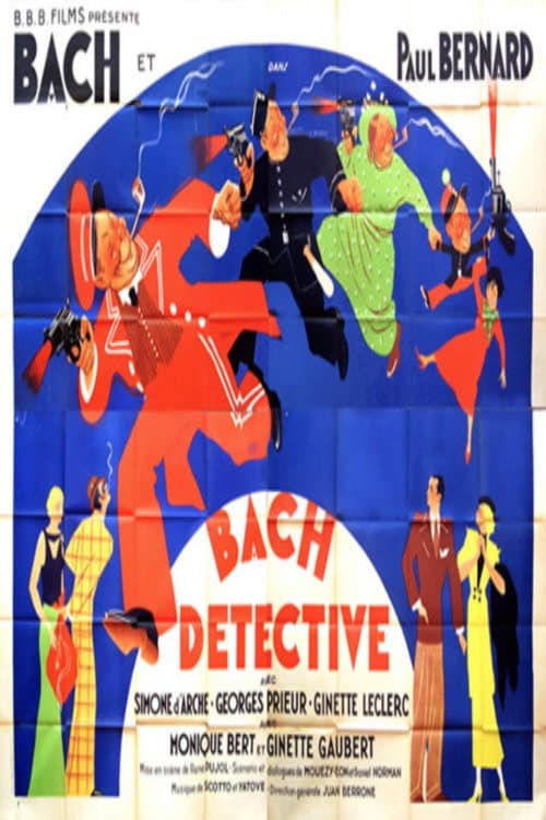 Bach détective (1936) poster