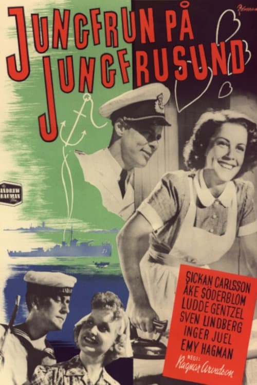 Jungfrun på Jungfrusund (1949) poster