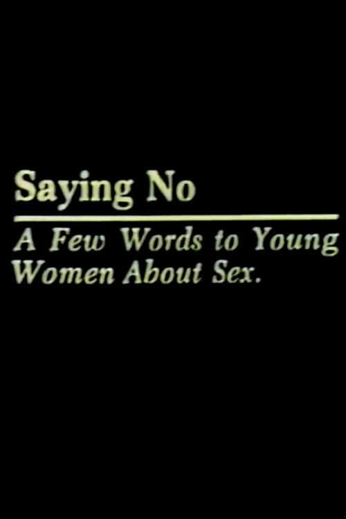 Saying No (1982) poster