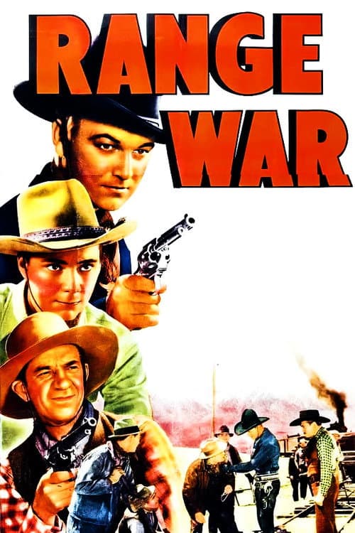 Range War (1939) poster
