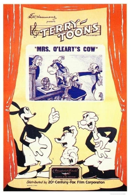 Mrs. O'Leary's Cow (1938) poster