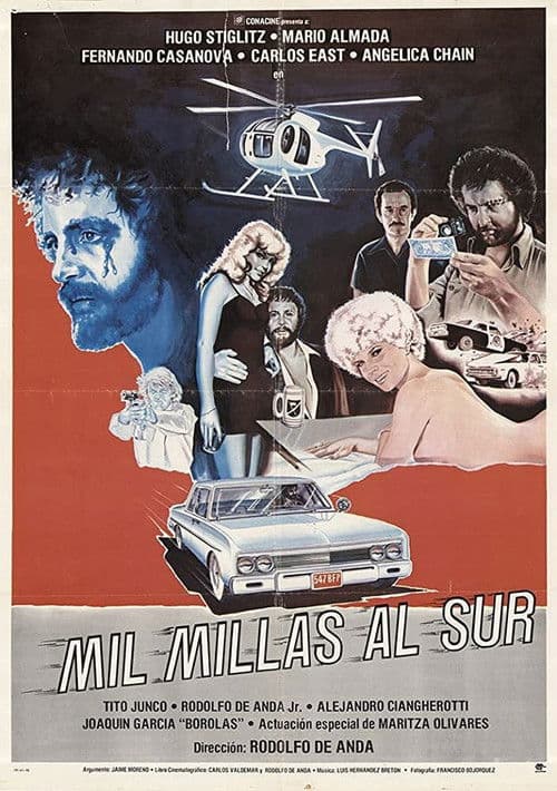 Mil millas al sur (1978) poster