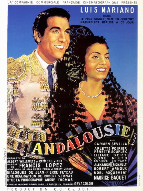 Andalousie (1951) poster