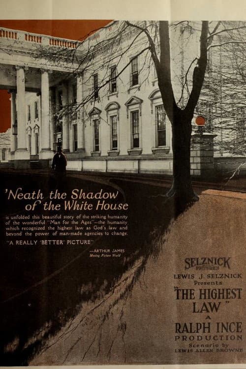 The Highest Law (1921) poster