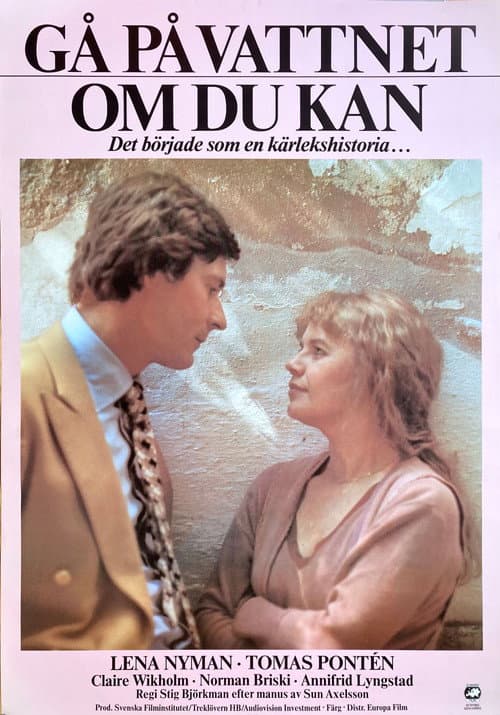 Gå på vattnet om du kan (1979) poster