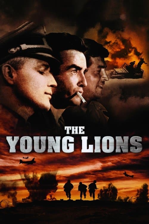 The Young Lions (1958) poster