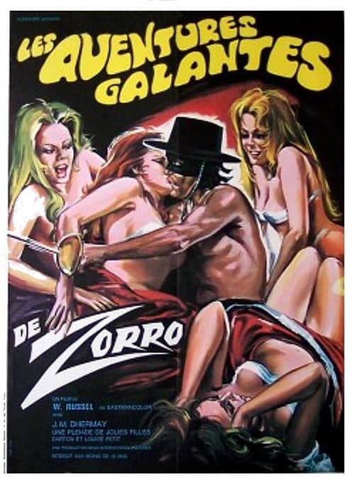 Les aventures galantes de Zorro (1972) poster