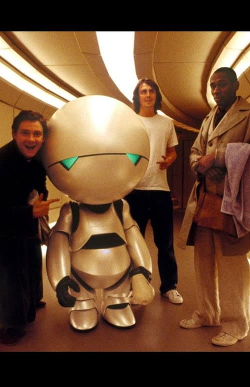 Inside 'The Hitchhiker's Guide to the Galaxy' (2005) poster