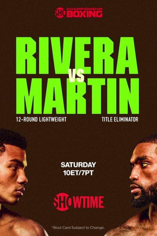 Michel Rivera vs. Frank Martin (2022) poster