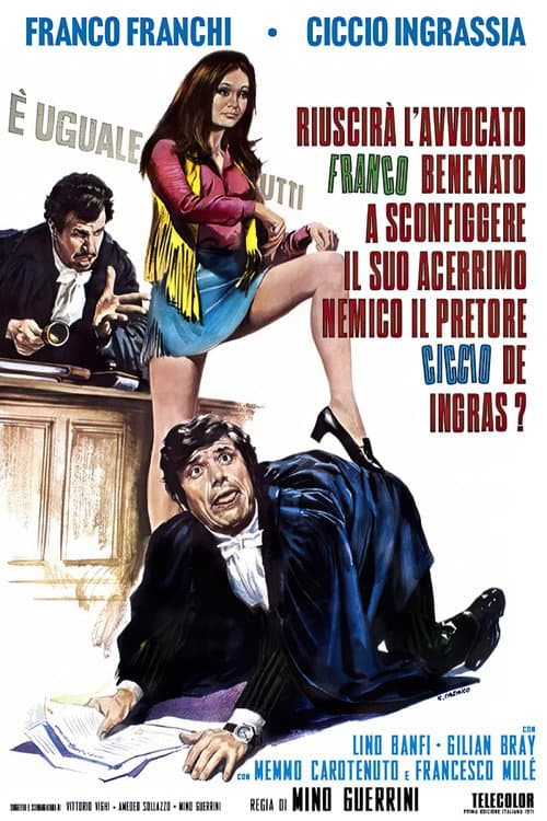 Riuscirà l'avvocato Franco Benenato a sconfiggere il suo acerrimo nemico il pretore Ciccio De Ingras? (1971) poster