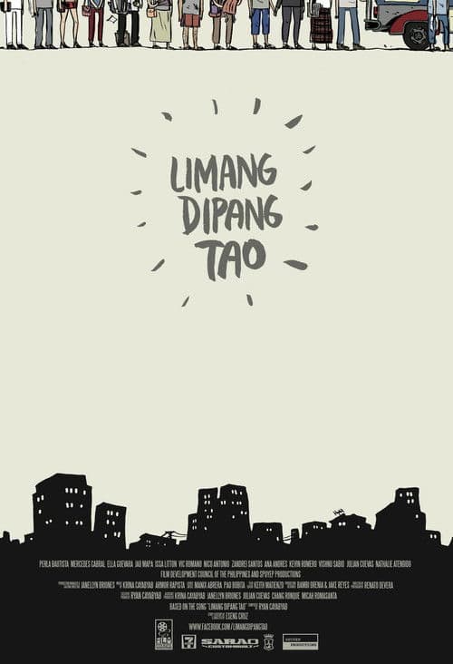 Limang Dipang Tao (2012) poster