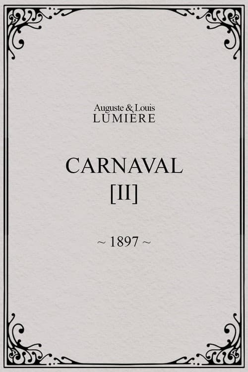 Carnaval, [II] (1897) poster