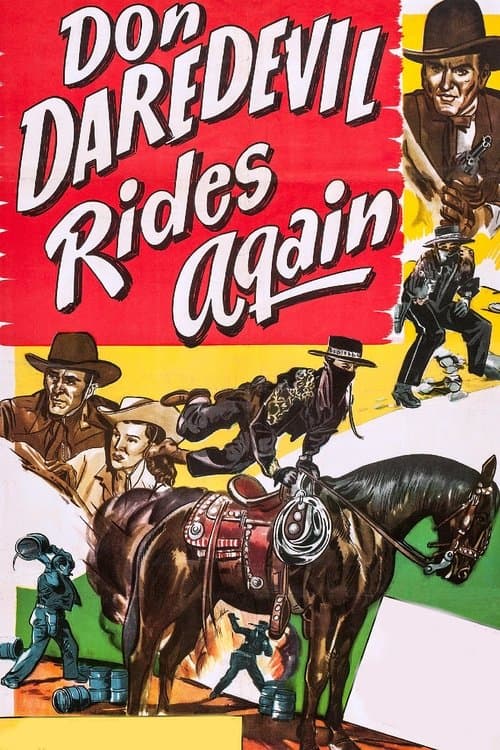 Don Daredevil Rides Again (1951) poster