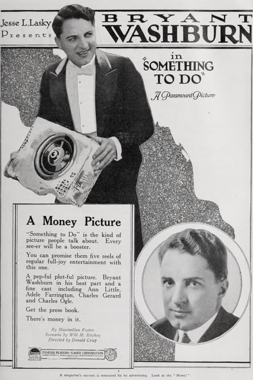 Something to Do (1919) poster