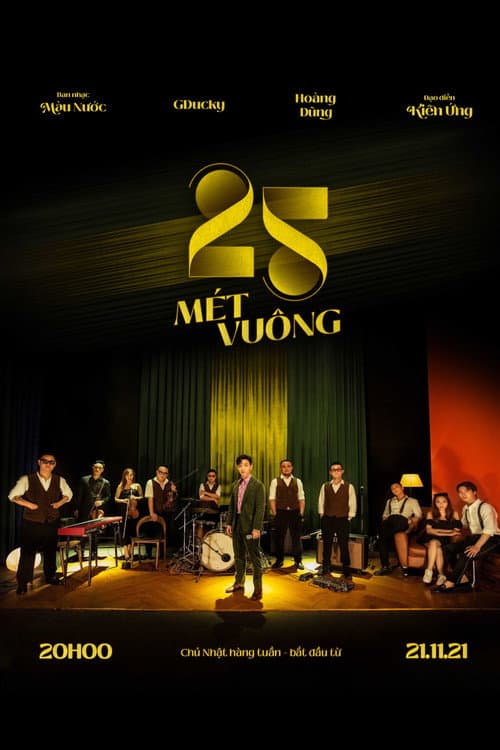 Live Session 25 Mét Vuông (2021) poster