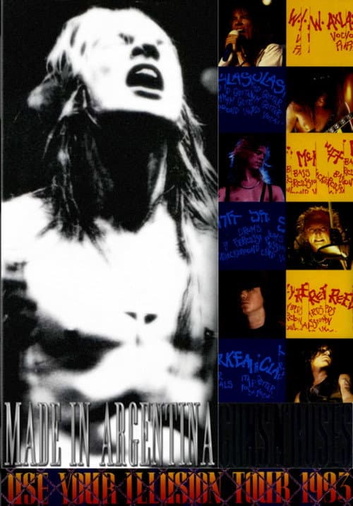 Guns N' Roses Made In Argentina (1993) poster