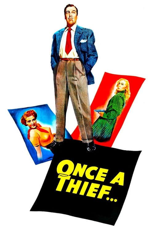 Once a Thief (1950) poster