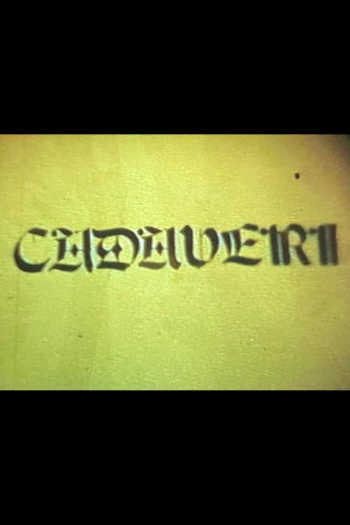 Cadaveri (1982) poster