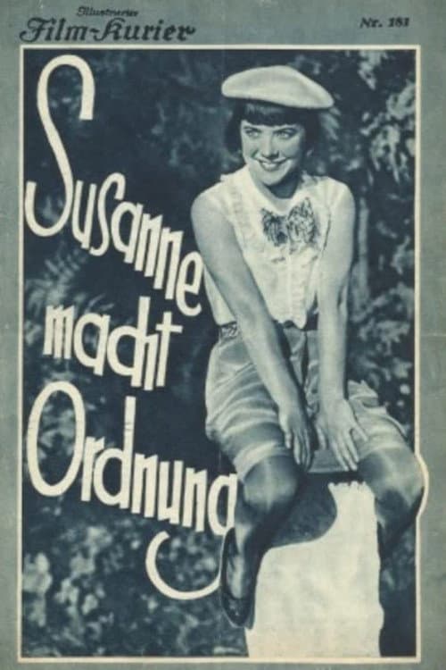 Susanne macht Ordnung (1930) poster