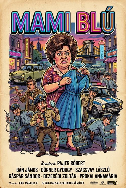 Mami blú (1985) poster