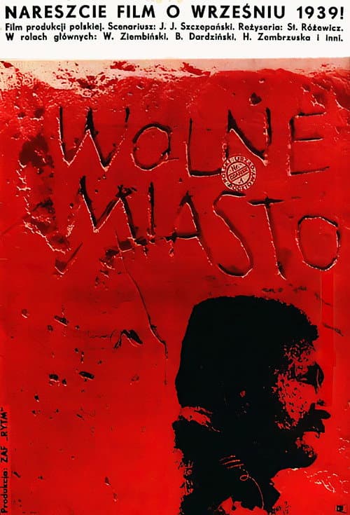 Wolne miasto (1958) poster
