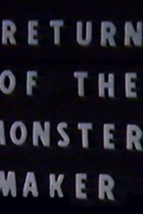 Return of the Monster Maker (1958) poster