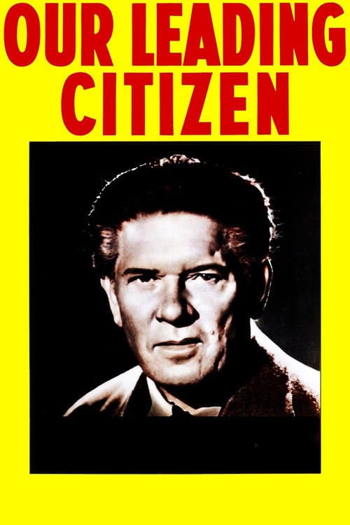 Our Leading Citizen (1939) poster