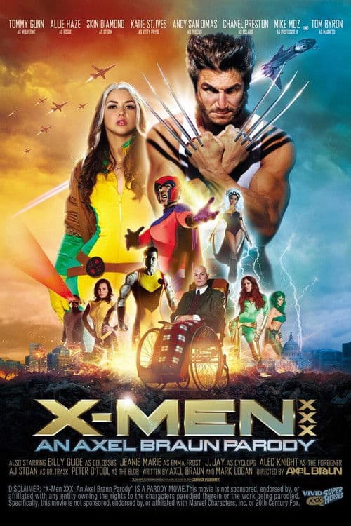 X-Men XXX: An Axel Braun Parody (2014) poster