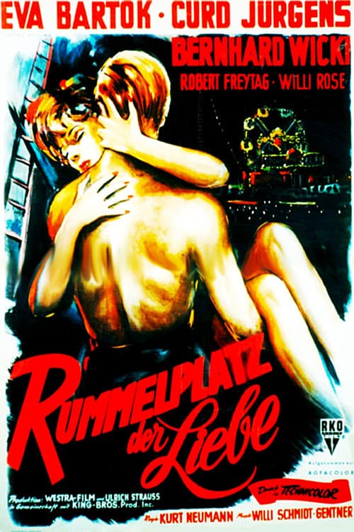 Rummelplatz der Liebe (1954) poster
