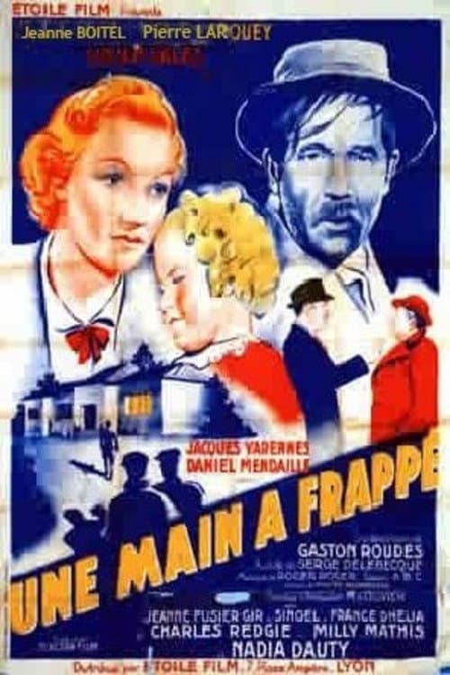 Une main a frappé (1939) poster