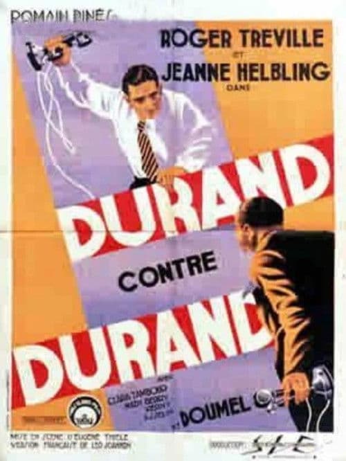 Durand contre Durand (1931) poster