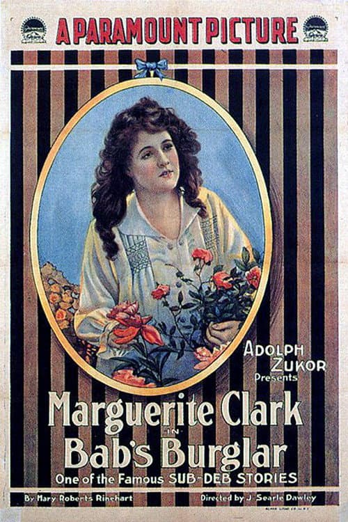 Bab's Burglar (1917) poster