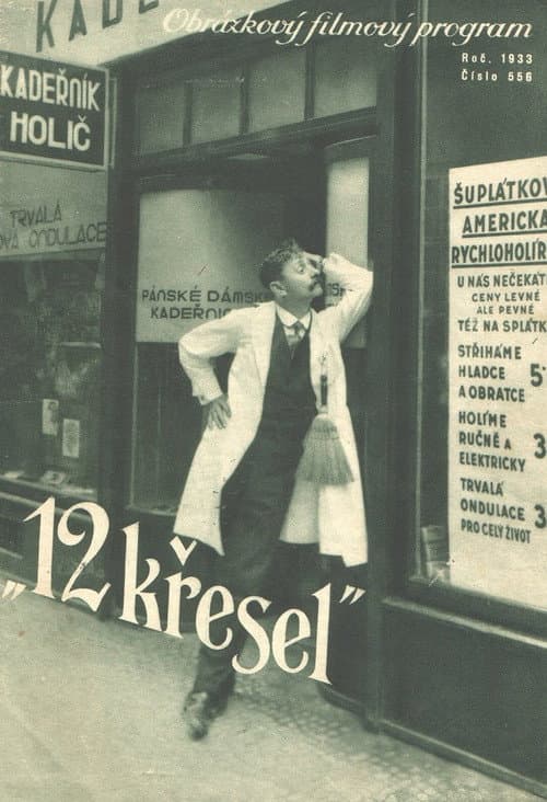 Dvanáct křesel (1933) poster