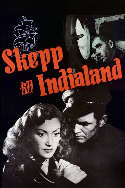 Skepp till Indialand (1947) poster