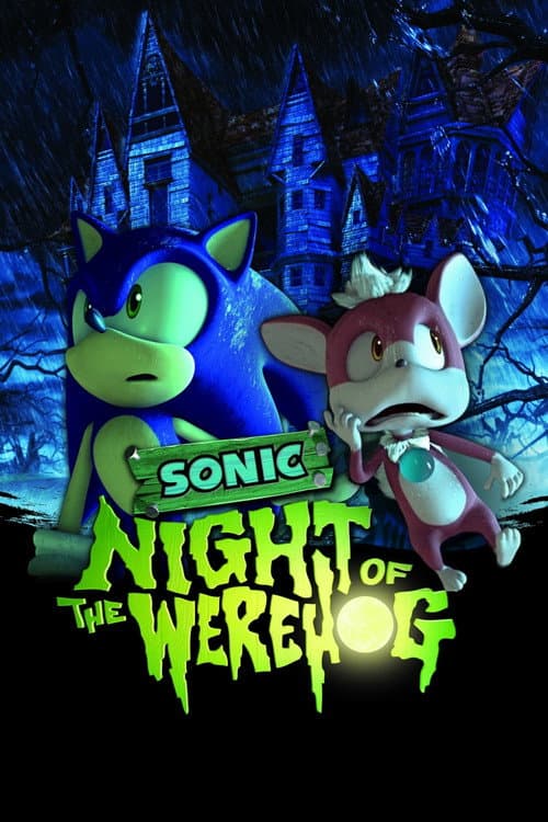NIGHT OF THE WEREHOG ～ソニック＆チップ 恐怖の館～ (2008) poster