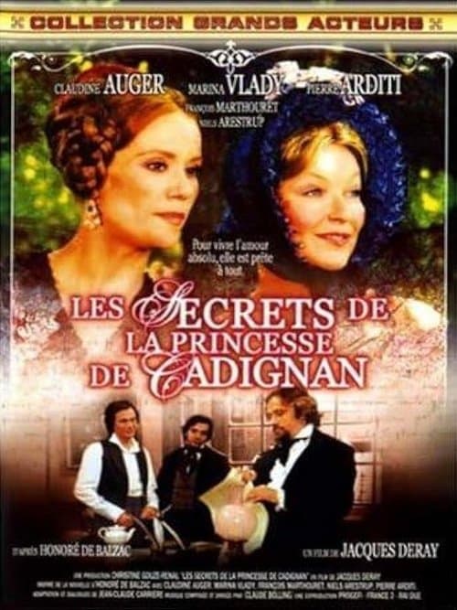 Les Secrets de la princesse de Cadignan (1982) poster