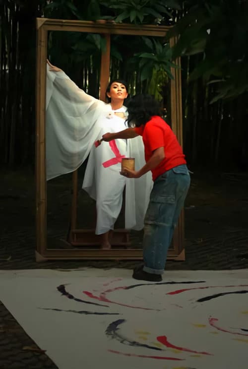 Di Atas Kanvas Cinta (2009) poster
