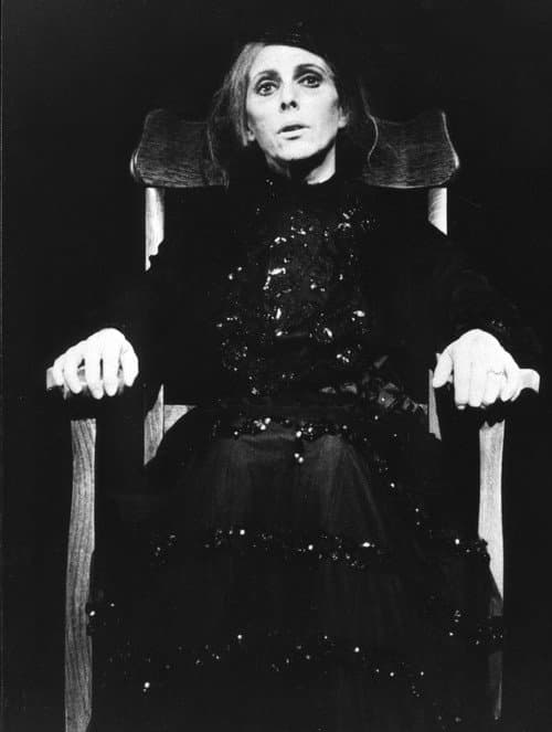Making Samuel Beckett's 'Rockaby' (1983) poster