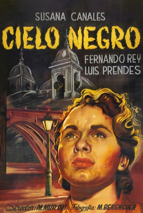Cielo negro (1951) poster